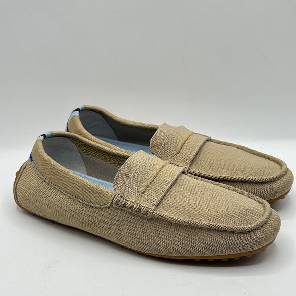 ROTHY\'S The Driver Loafer Sand Trap Tan Beige Sz 8.5M or 11W main image 8
